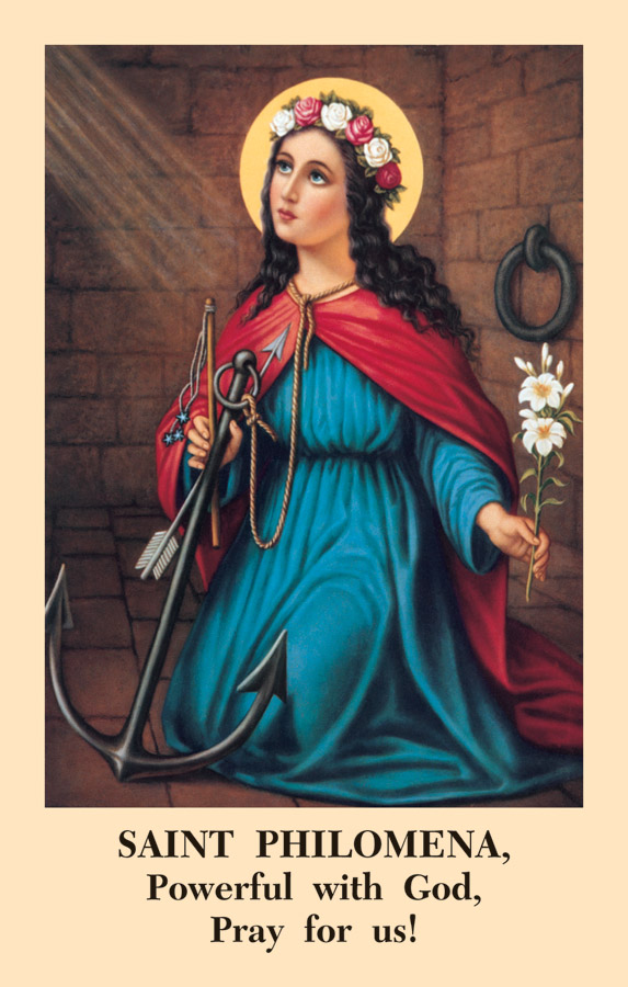 Prayer Card - Novena to St. Philomena (image for) Prayer Card - Novena to St. Philomena